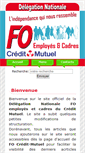 Mobile Screenshot of fo-credit-mutuel.com